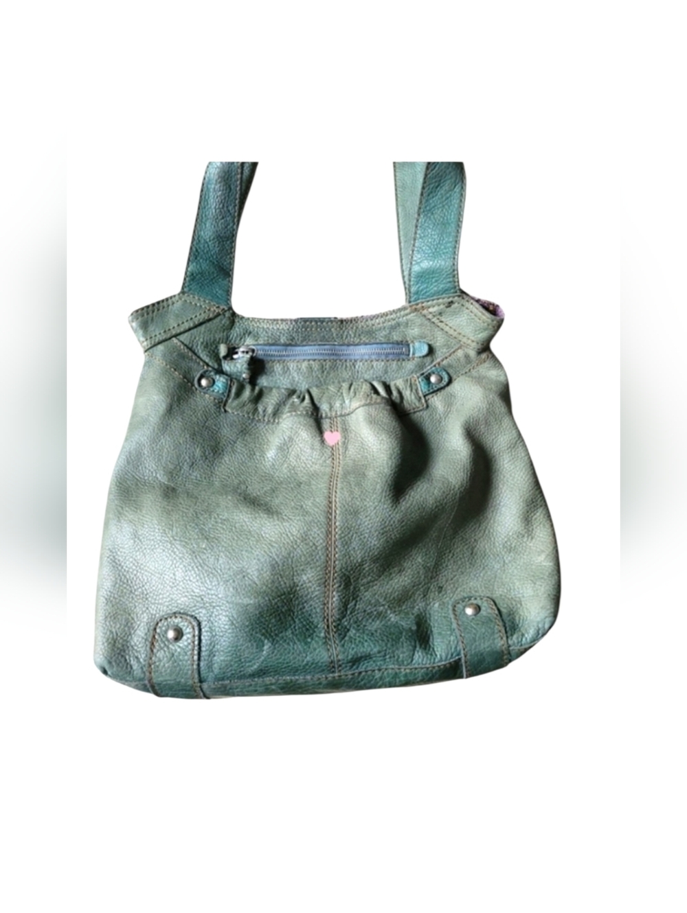 Fossil Leather Satchel Shoulder Bag